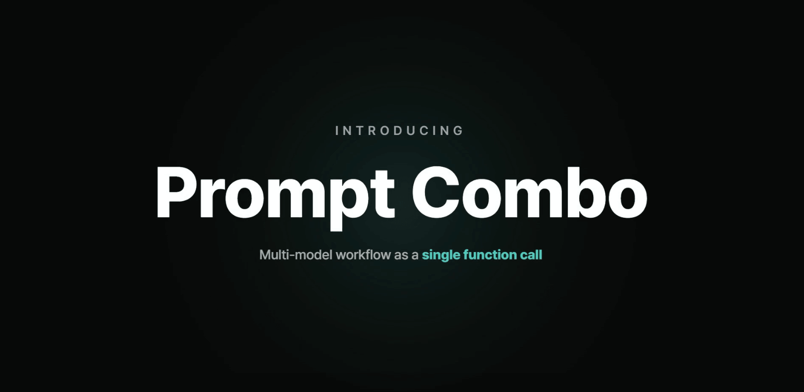 What is PromptCombo